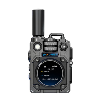 OMIZN M10 4G LTE Walkie Talkie – Comunicación de Larga Distancia +5,000 km, Sin Cuotas Mensuales