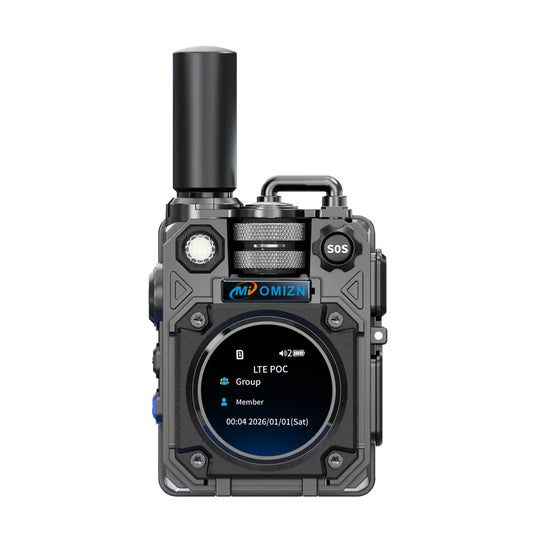 OMIZN M10 4G LTE Walkie Talkie – Comunicación de Larga Distancia +5,000 km, Sin Cuotas Mensuales