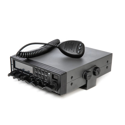 Radio CB OMIZN 5558 SSB 10 metros multimodo PA/CW/AM/FM/USB/LSB, 55W de potencia máxima, 360 canales, canal instantáneo 9, NB/ANL, calibración SWR, ASC, TB, RF-Gain, autoescaneo, compatible con programación