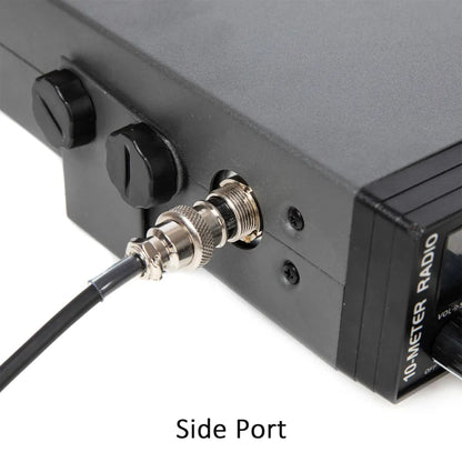 Radio CB OMIZN 5558 SSB 10 metros multimodo PA/CW/AM/FM/USB/LSB, 55W de potencia máxima, 360 canales, canal instantáneo 9, NB/ANL, calibración SWR, ASC, TB, RF-Gain, autoescaneo, compatible con programación