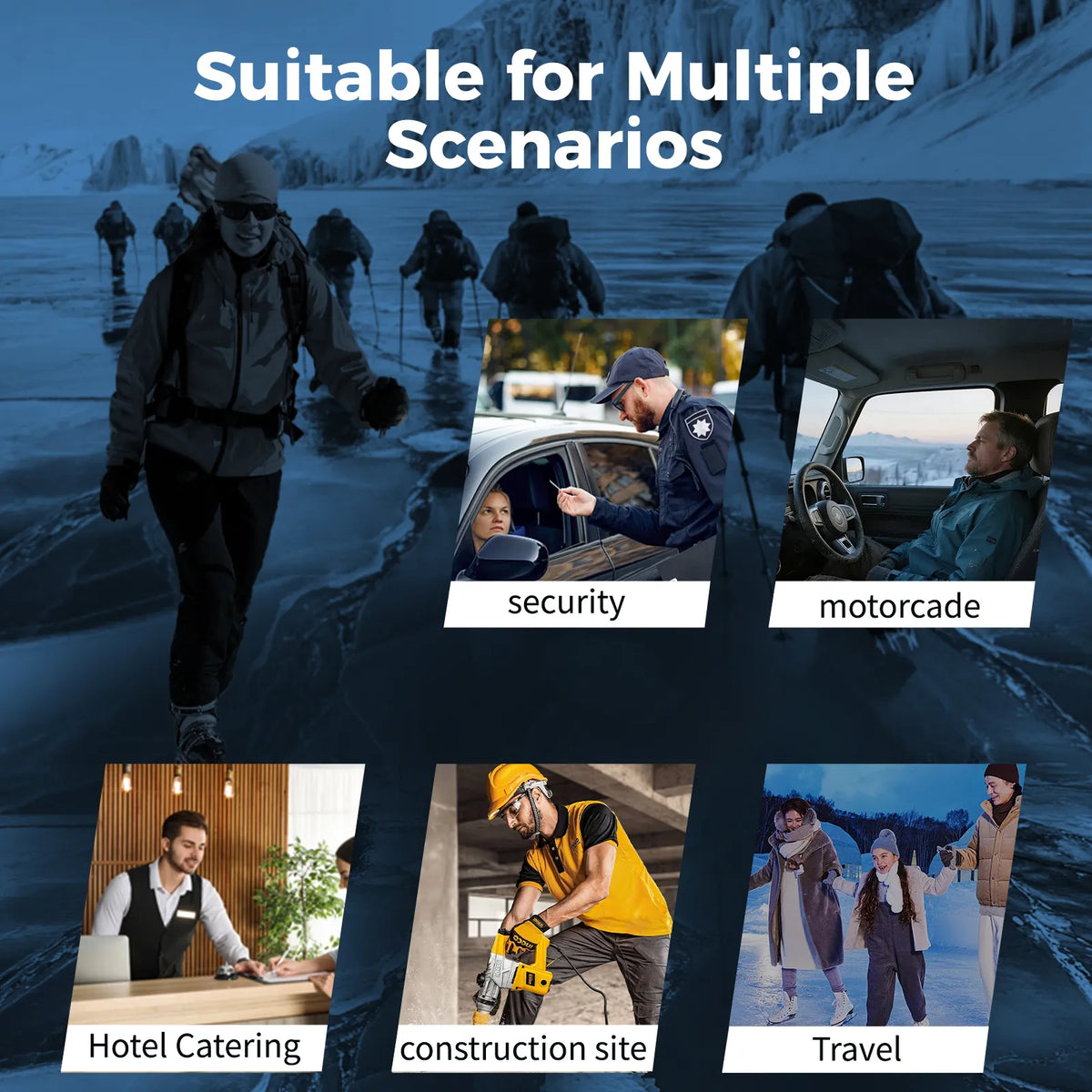 OMIZN M10 4G LTE Walkie Talkie – Comunicación de Larga Distancia +5,000 km, Sin Cuotas Mensuales