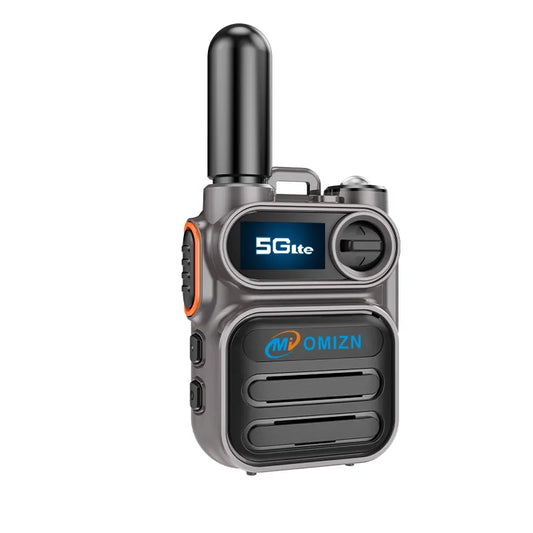 Walkie-talkie global OMIZN M5: intercomunicador de red pública con alcance nacional y transnacional de 5000 km y distancia ilimitada.