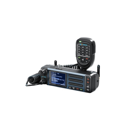 Transceptor OMIZN CT5 UHF/4G, radio móvil de doble banda, alcance ilimitado, 35 W, compatible con Android, radio para vehículo, repetidor Zello/RealPTT, GPS.