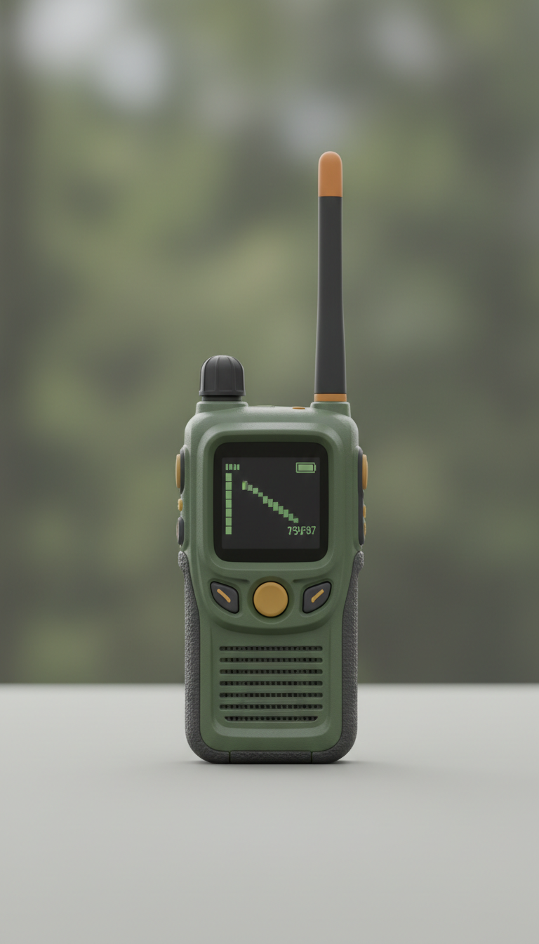 Trail Olive walkie talkie