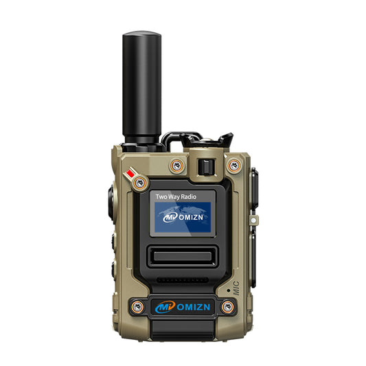 Walkie-talkie global OMIZN M8: intercomunicador de red pública con alcance nacional de 5000 km y capacidad transnacional (distancia ilimitada).